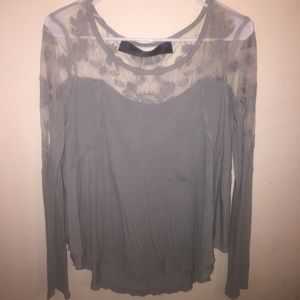 Lace Long Sleeve Top